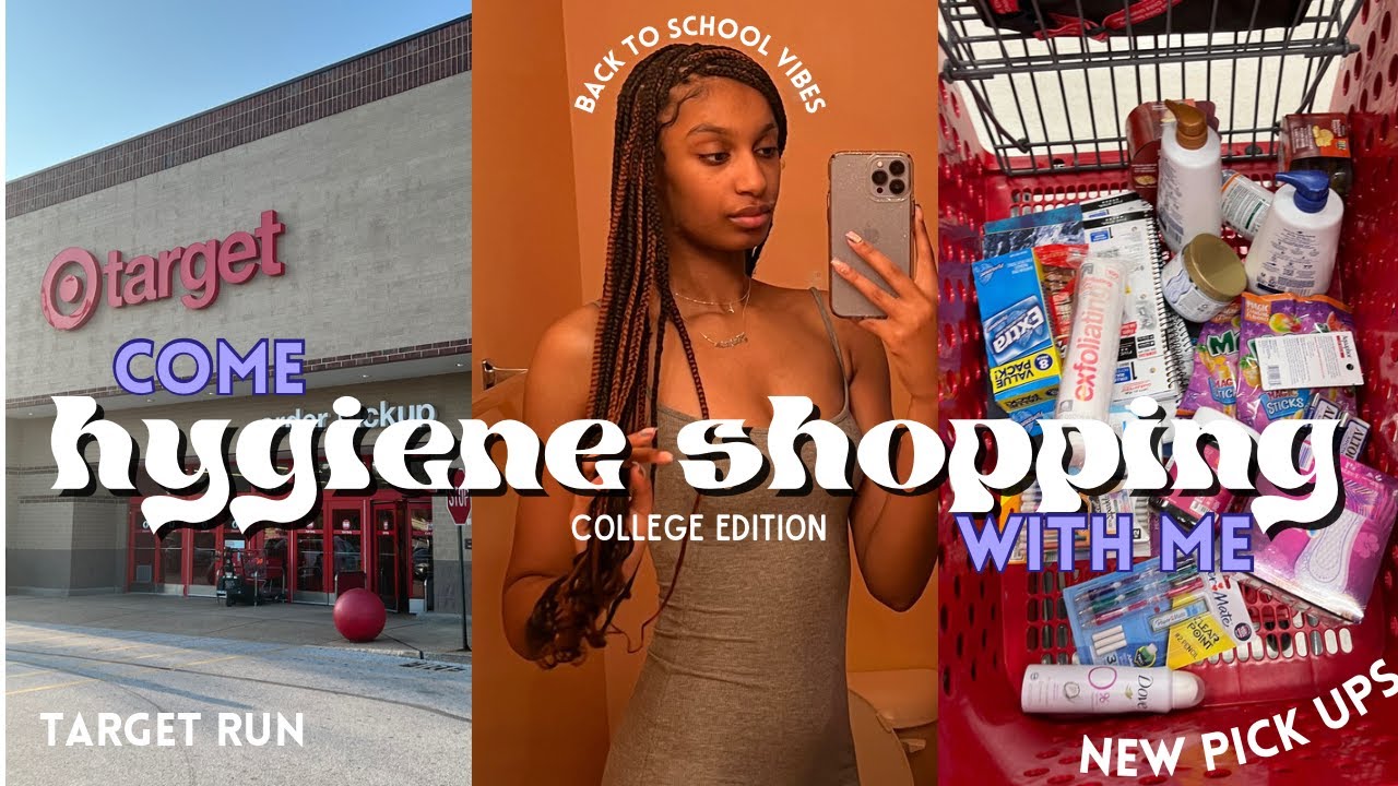 HYGIENE SHOPPING 🧼 *College girl edition*  | Aniyah Victoria