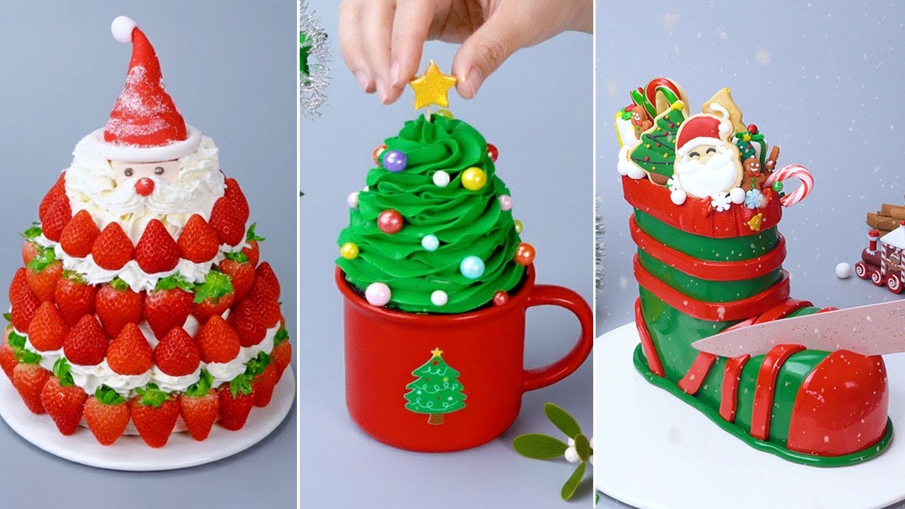 🎄AMAZING HOLIDAY CAKE COMPILATION! | Top Chocolate Christmas Cake Decorating Ideas  DIY Christmas