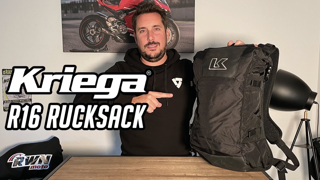 Kriega R16 Motorrad Rucksack 2022 by RWN Moto