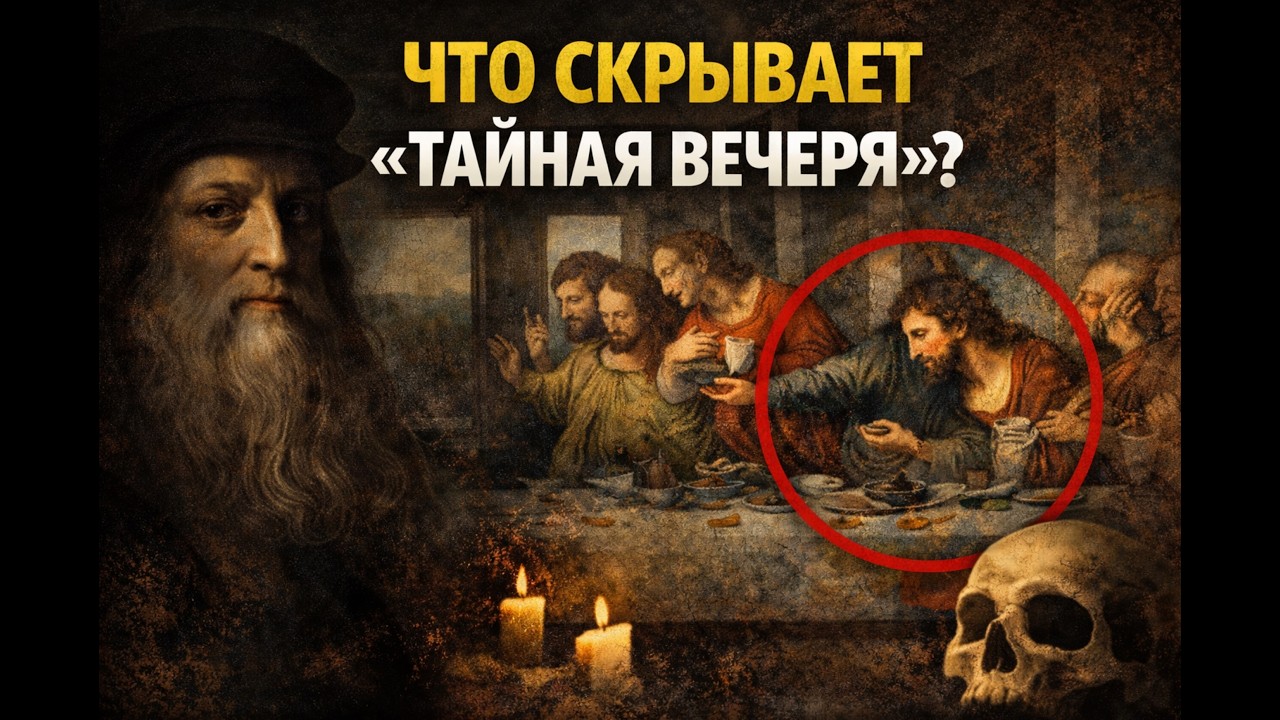 Тайная вечеря:  что на самом деле скрыл Да Винчи?