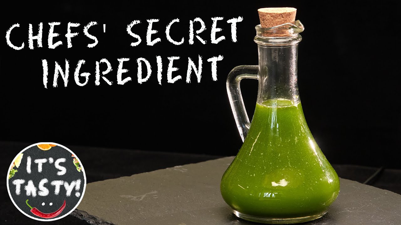The secret to flavor that chefs keep hidden! Magic Green oil in 10 minutes 😍