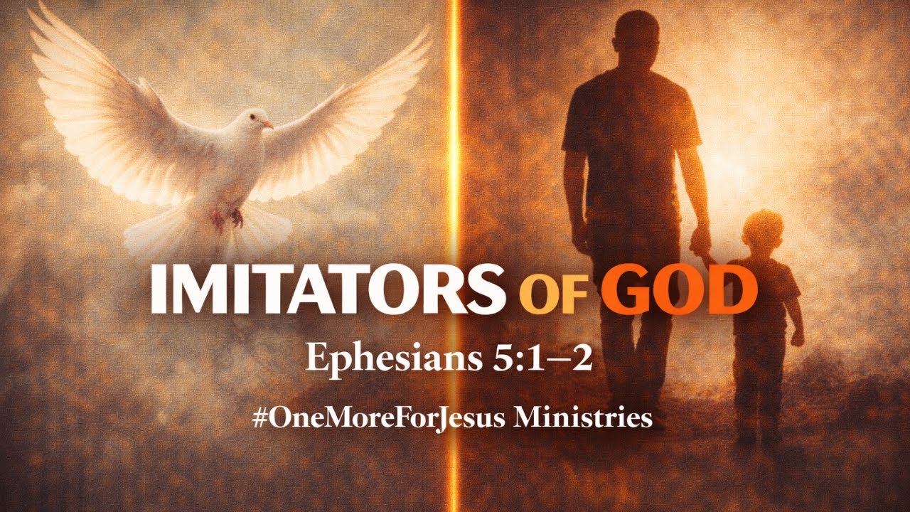 Imitators of God | Ephesians 5:1–2 | #OneMoreForJesus Ministries