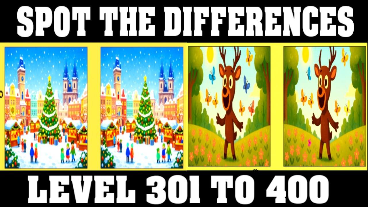LEVEL 301&ndash;400 FULL WALKTHROUGH 🔎 SPOT THE DIFFERENCES (Roblox) | ALL DIFFERENCES FOUND | FFFF GAMES