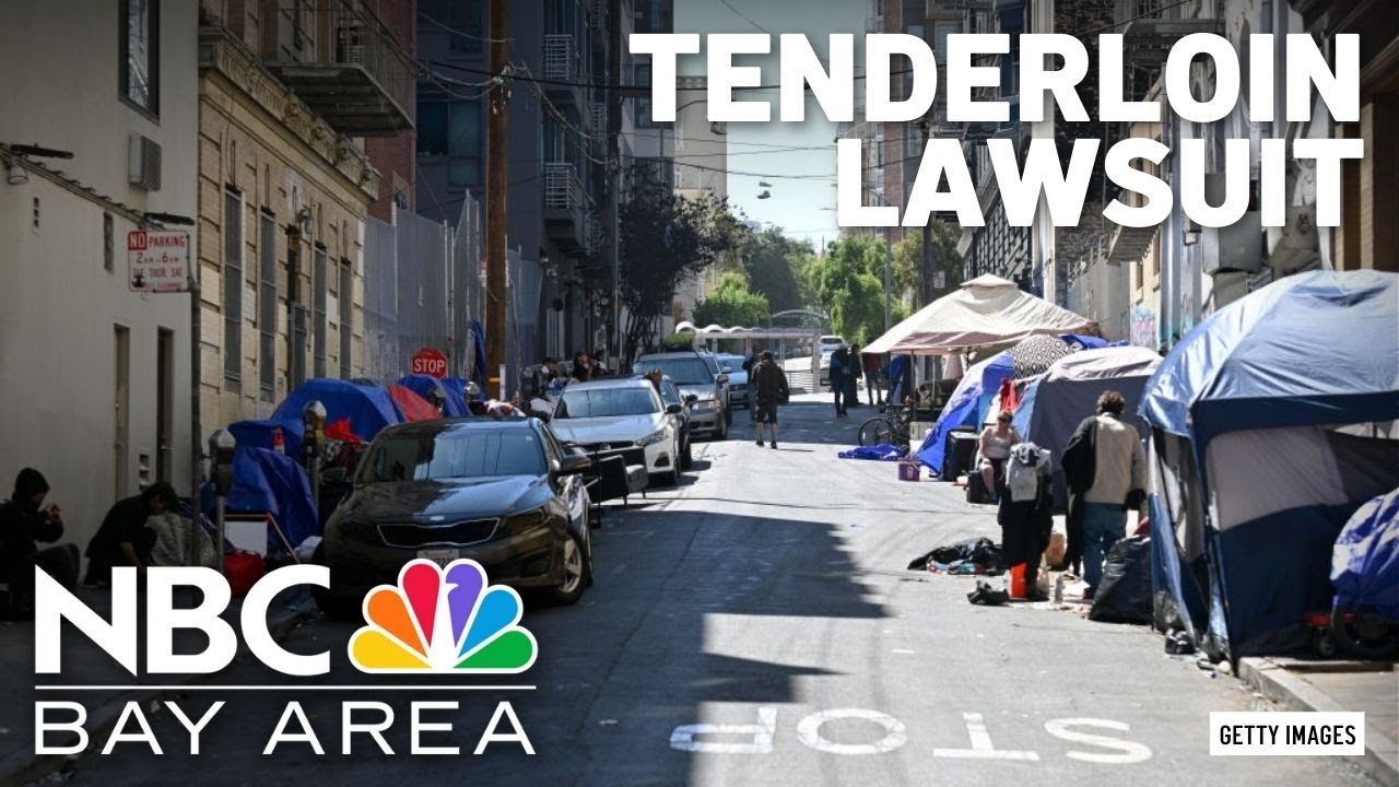 Terrified residents of San Francisco's Tenderloin district sue for streets free of drugs, tents