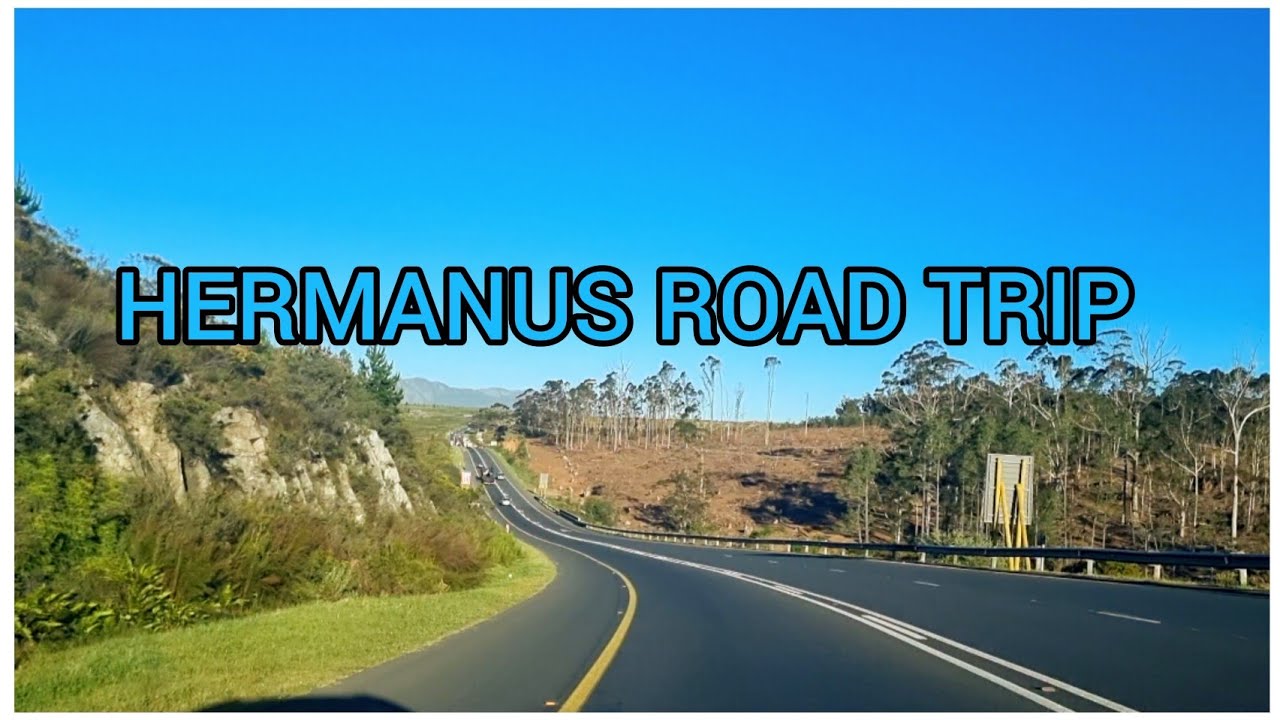 PT1... CAPE TOWN TO HERMANUS /ROAD TRIP/ DRIVE WITH ME. 