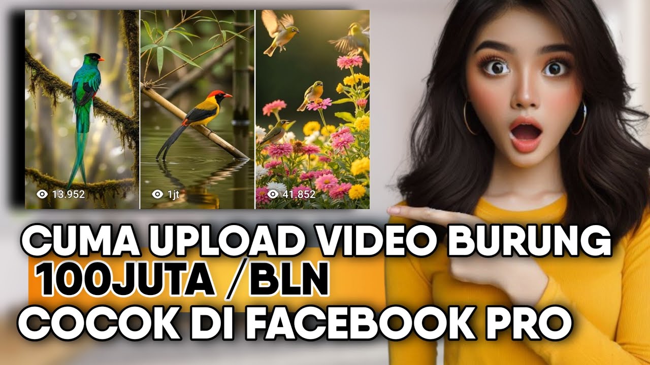 Konten Burung AI Ini Bisa Viral di Facebook Pro (Padahal Gampang Banget Bikinya!)