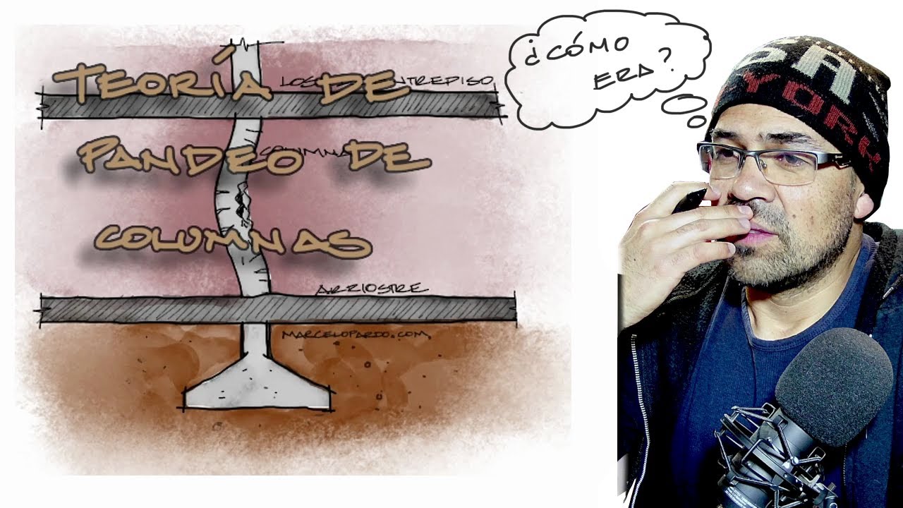 Concepto de pandeo de columnas de hormig&oacute;n