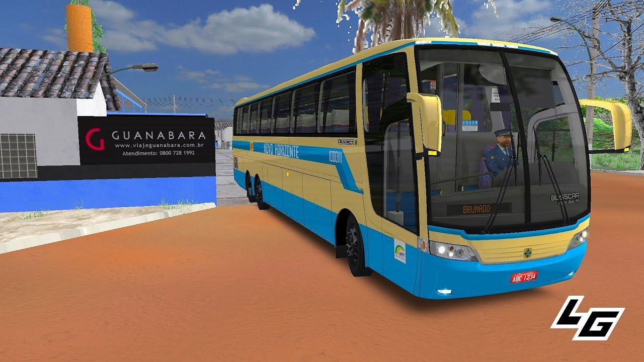 🔴[OMSI 2] Busscar Vissta Buss HI O-400 RSD +G27 - Mapa Brasil Viagem Bahia