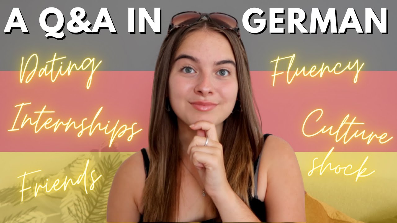 AN HONEST Q&A..... IN GERMAN! (with English subtitles ofc x) | ad