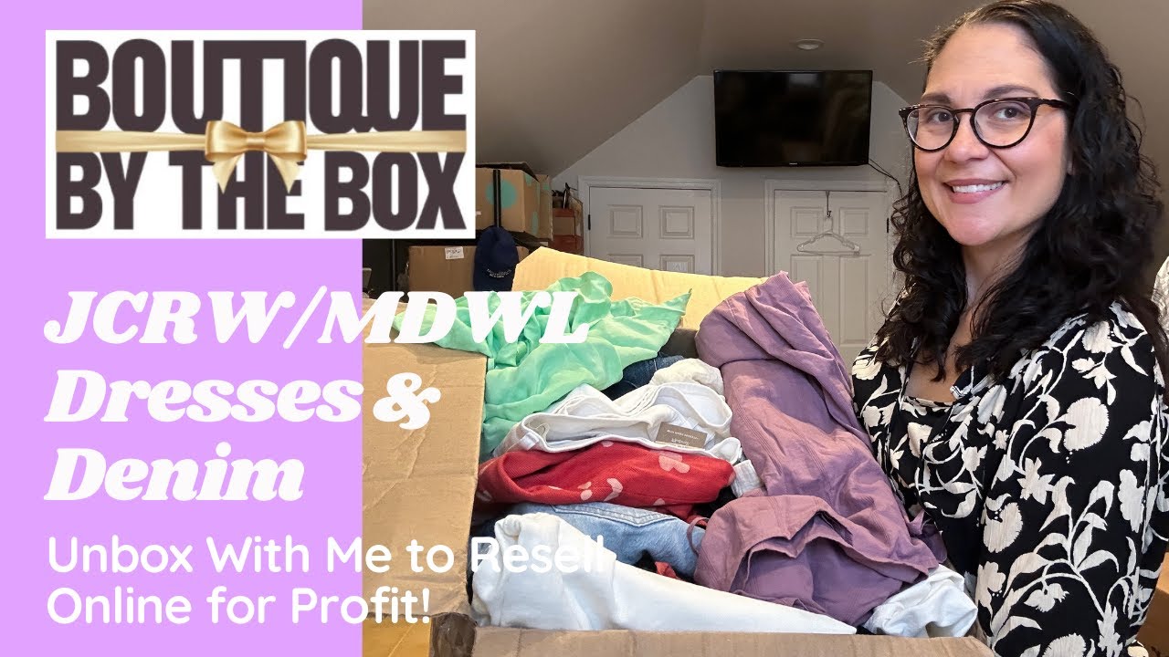 Unbox with Me - Boutique by the Box MDWL/JCRW Dresses & Denim - Mystery Boxes To Resell on Poshmark