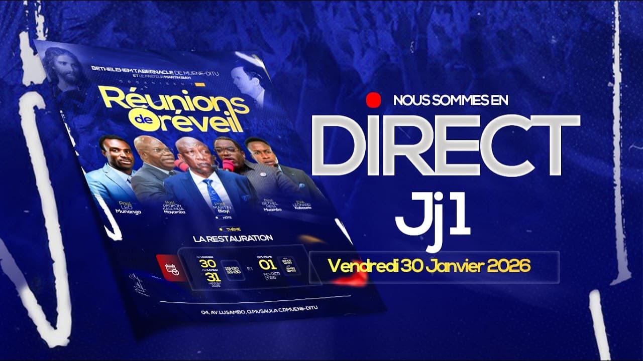 REUNIONS DE REVEIL VENDREDI 30.01.2026 AU BETHLEHEM TAB DE MUENE-DITU  JOUR1