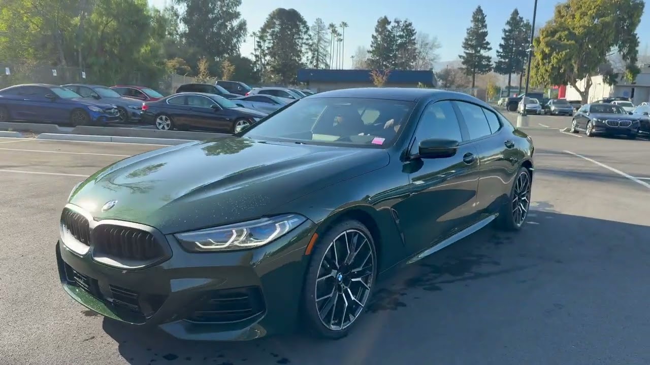 Introducing the 2025 840i Gran Coupe in San Remo Green | 4K