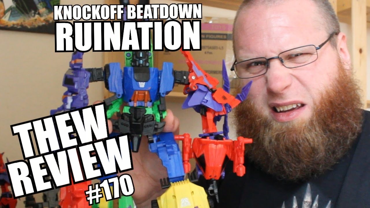 Knockoff Beatdown: Ruination | Thew's Awesome Transformers Reviews 170