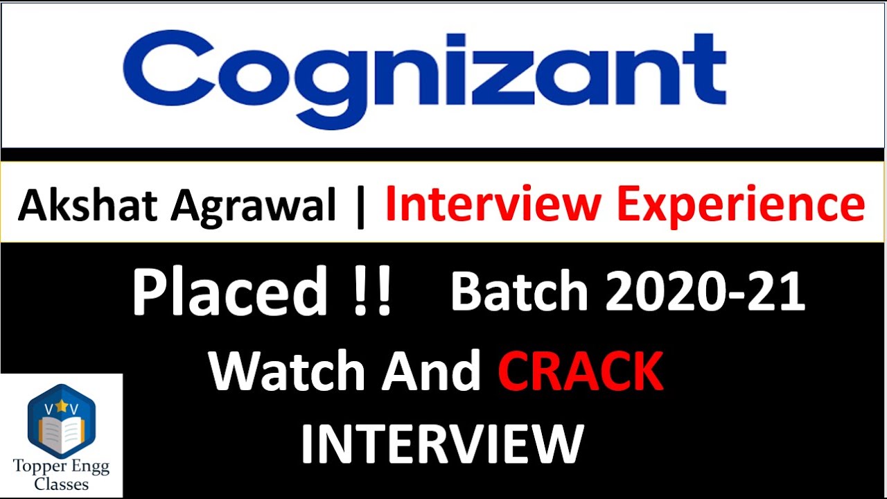 Cognizant Campus Interview | Placement | Interview Questions