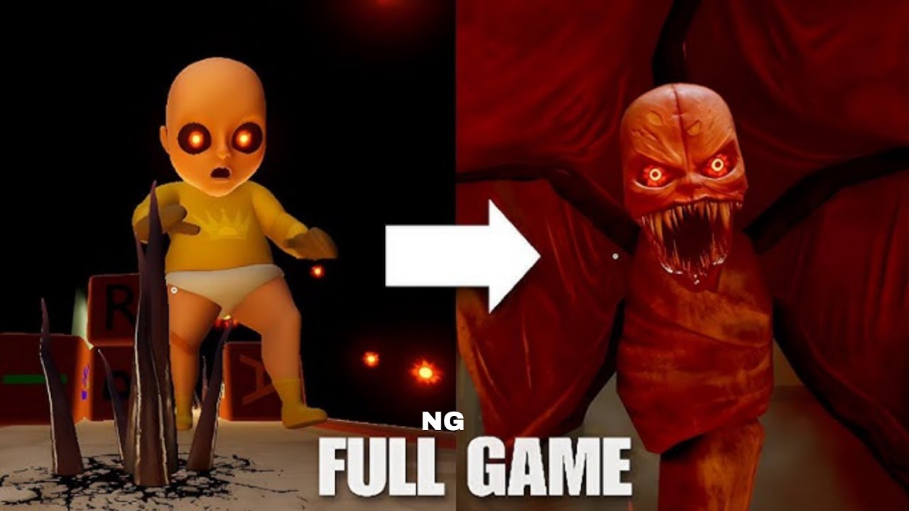 😱THE BABY IN YELLOW🥷CHRISTMAS   UPDATE 📀 Newt 👻  Ending+ALL NIGHT+JUMPSCARE Full FUNNY MOMENT