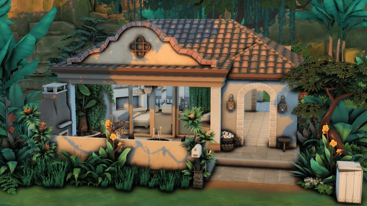 The House with all the Fireplaces | Sims 4 Speed Build