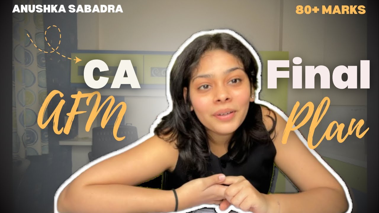 CA Final AFM Strategy | My Honest Journey, Mistakes & What Actually Worked