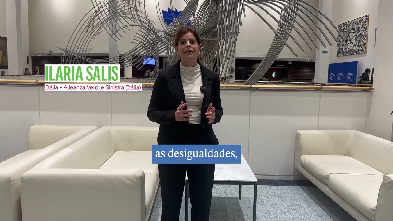 Vídeo de apoio de Ilaria Salis, Esquerda Italiana | Presidenciais 2026Illaria