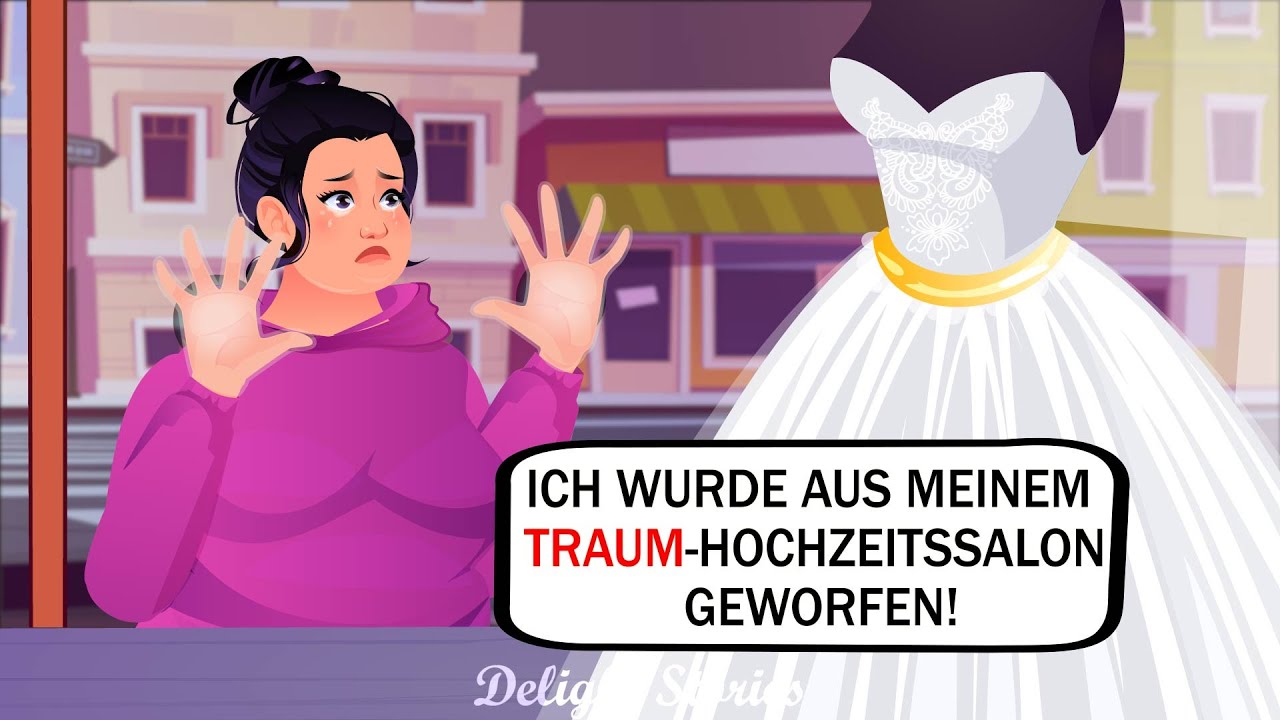 Ich wurde aus meinem Traum-Hochzeitssalon geworfen!