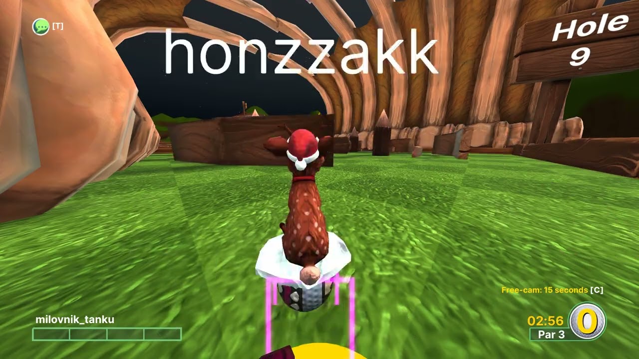 Golf With Your Friends Johnny is tilted