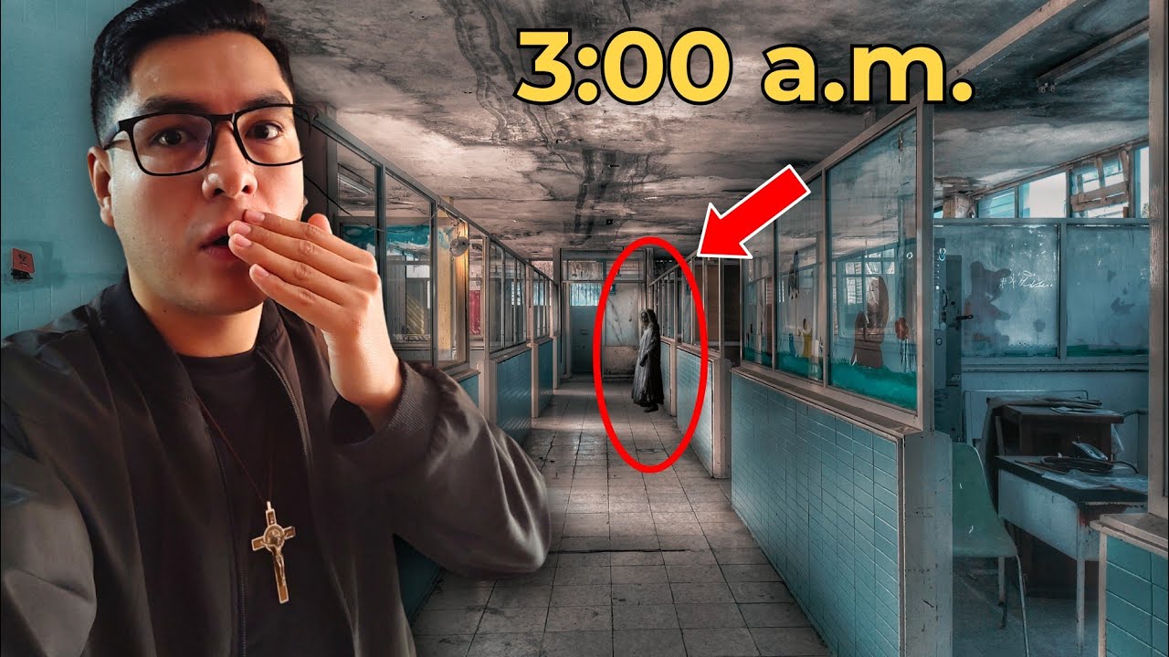 24 Horas en el HOSPITAL MAS EMBRUJADO, El Área de ENFERM0S MENTALES es lo PEOR