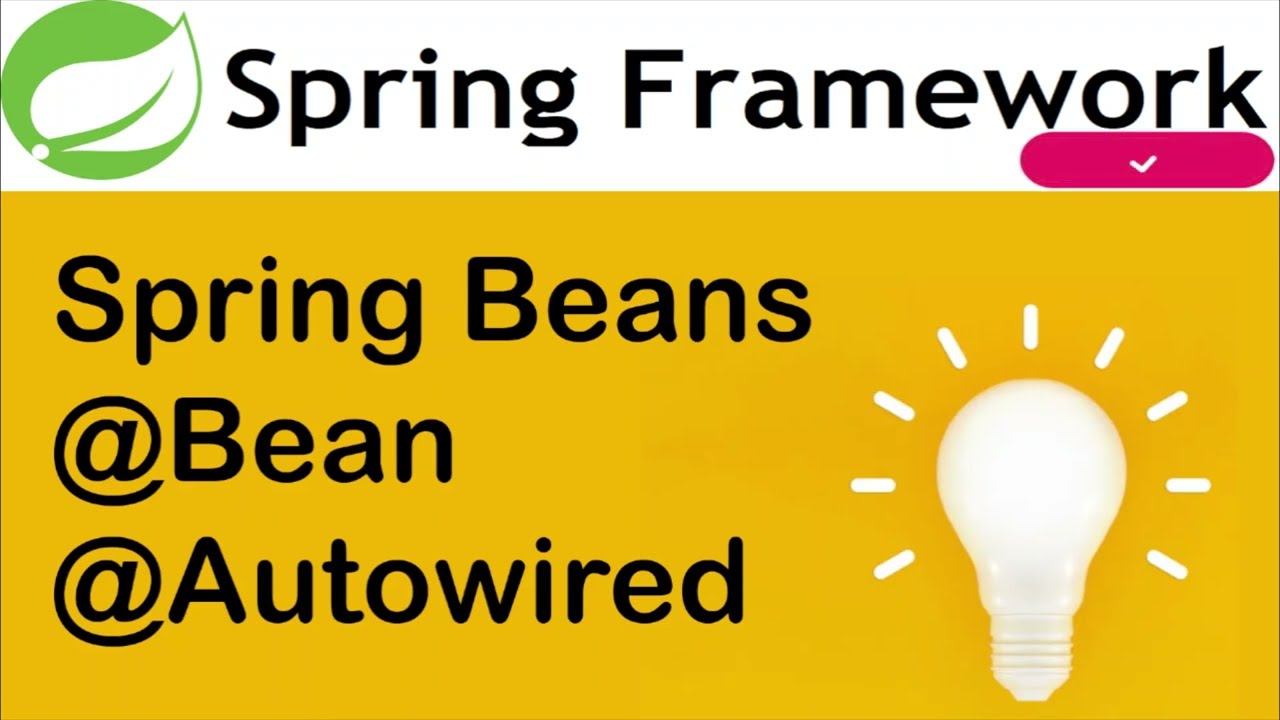 Что такое Spring Beans Аннотации @Bean и @Autowired Spring Framework #springframework #spring #java
