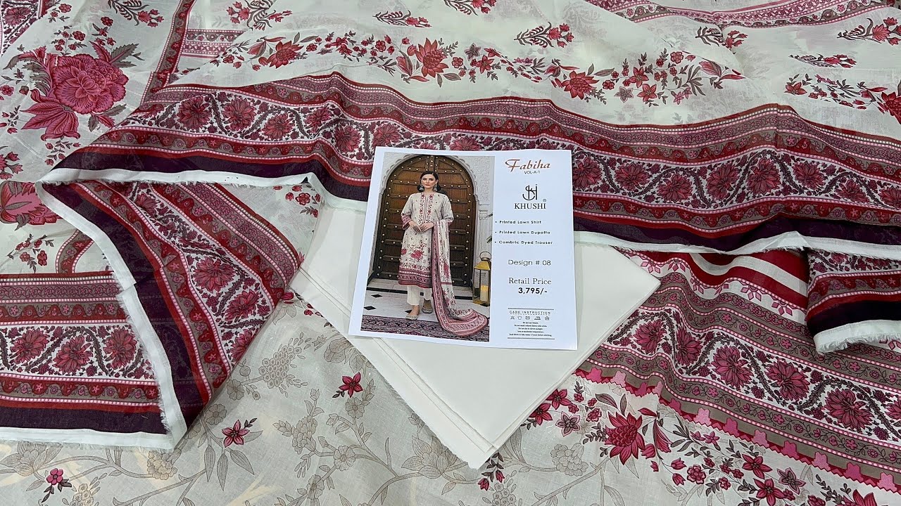 ORIGINAL BRAND | ONLY RS.2125 | LAWN 3PIECE | SUMMER COLLECTION 2026 | UPTO 70% OFF | CLOTH MARKET 