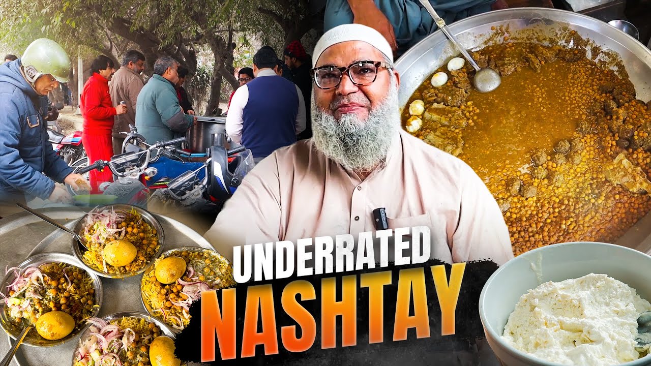 5 MOST UNDERRATED BREAKFAST SPOTS IN LAHORE | Mutton Chanay | Malai Chikar cholay | Chanay Chawal