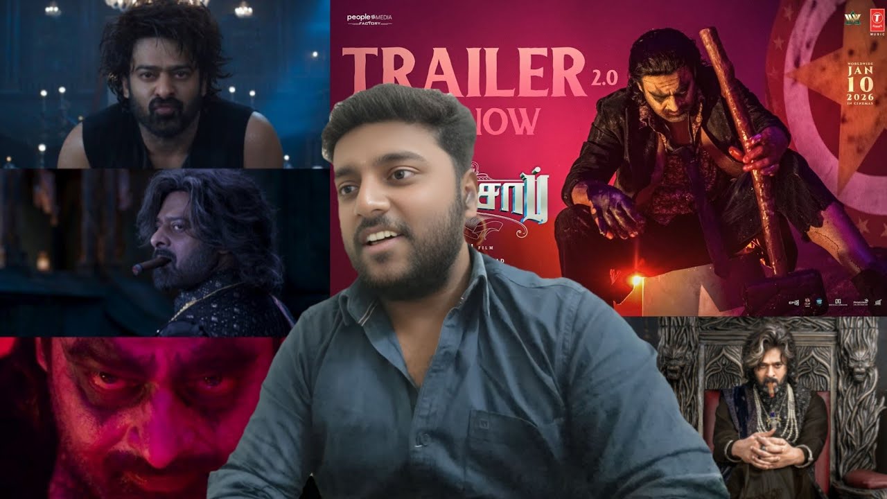 The Rajasaab Trailer 2.0 (Reaction!!!) 😳😱 Biggest Horror Fantasy...❤️‍🔥💥🧐