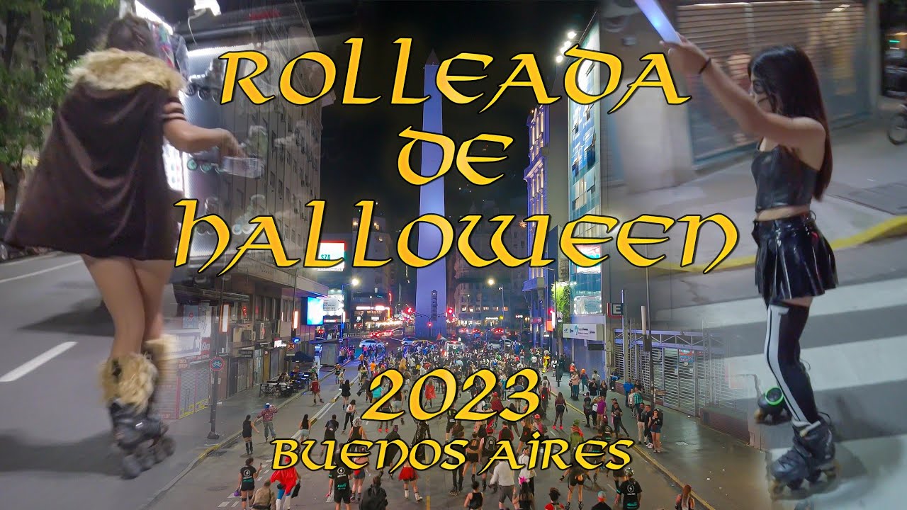 Rolleada de Halloween 2023 - Buenos Aires en PATINES
