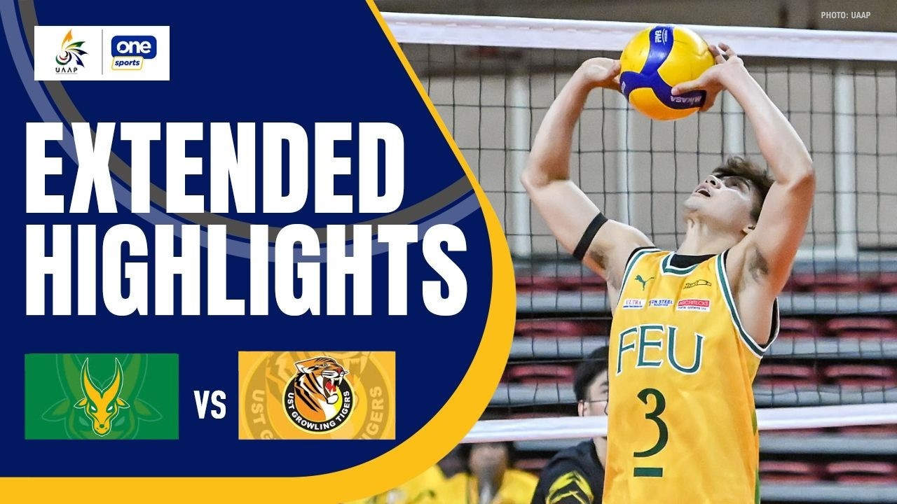 FEU vs UST | EXTENDED HIGHLIGHTS | UAAP SEASON 88 MEN&rsquo;S VOLLEYBALL