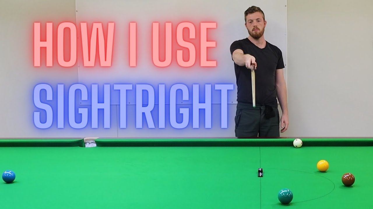 How I Use Sightright to Correct My Aim - 91 Break Line Up - Raw Snooker Practice 10