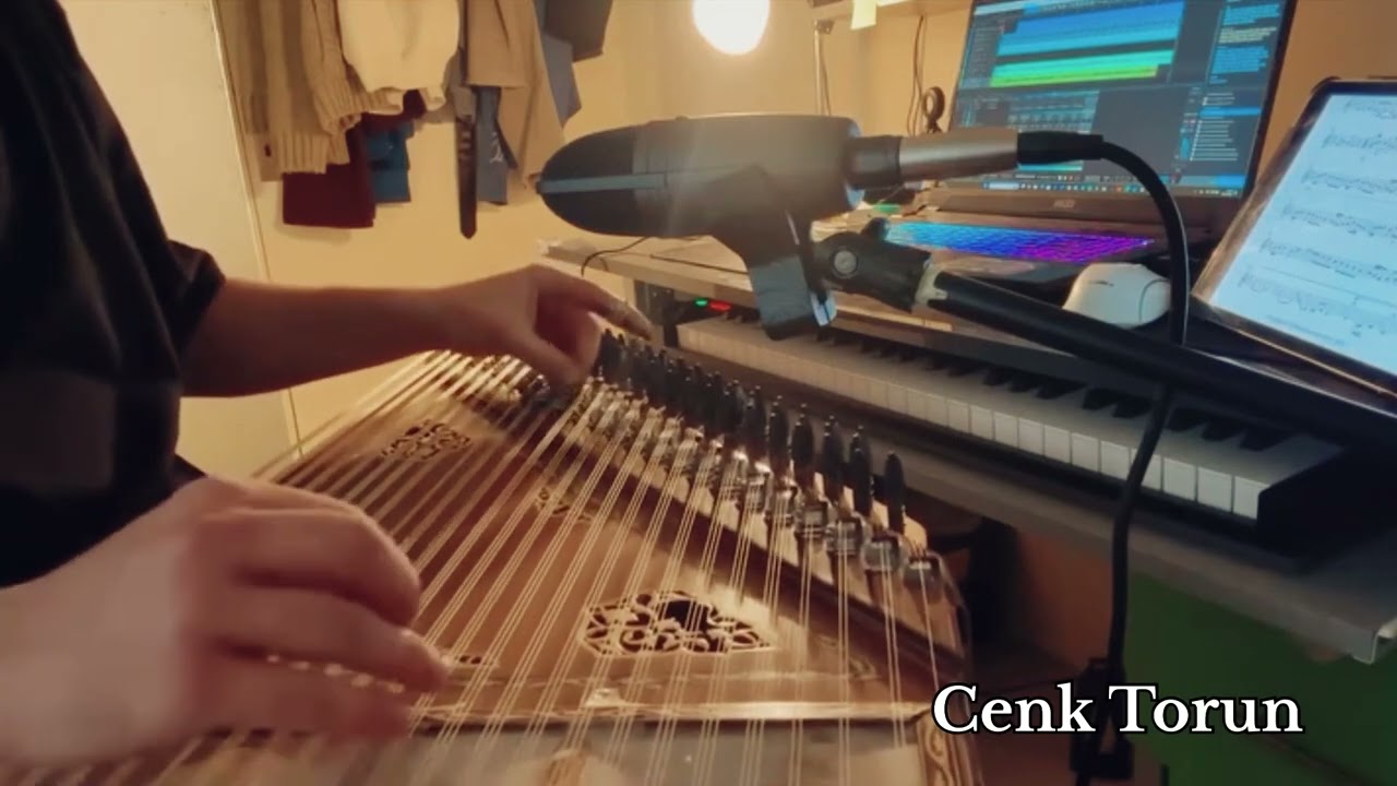 تمرين رقم ٨ تاليف معتز متولي مع عازف القانون التركي سينك تورون  🇹🇷 cenk tourn