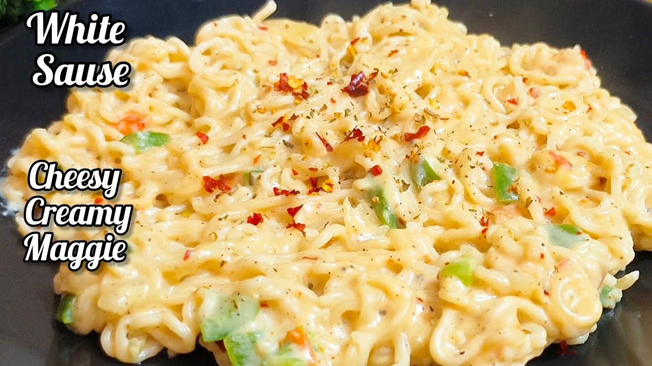 Pasta style maggie बनाने का एकदम नया और अनोखा तरीका। Maggi recipe in hindi 😋