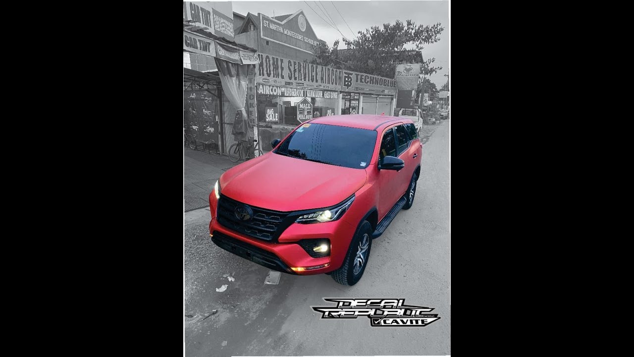 Toyota Fortuner Full Wrap
