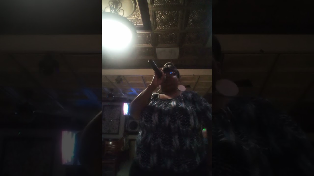 I'm back I sing Toni Braxton Please #karaoke and my stage name is Thunder ⛈️⚡.