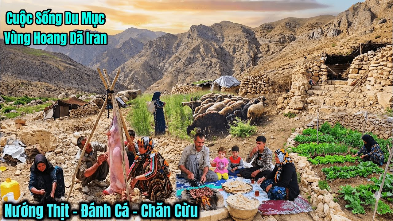 Cuộc Sống Du Mục Iran - Sinh Tồn Trên Dãy Núi Hoang Khô Cằn Zagos