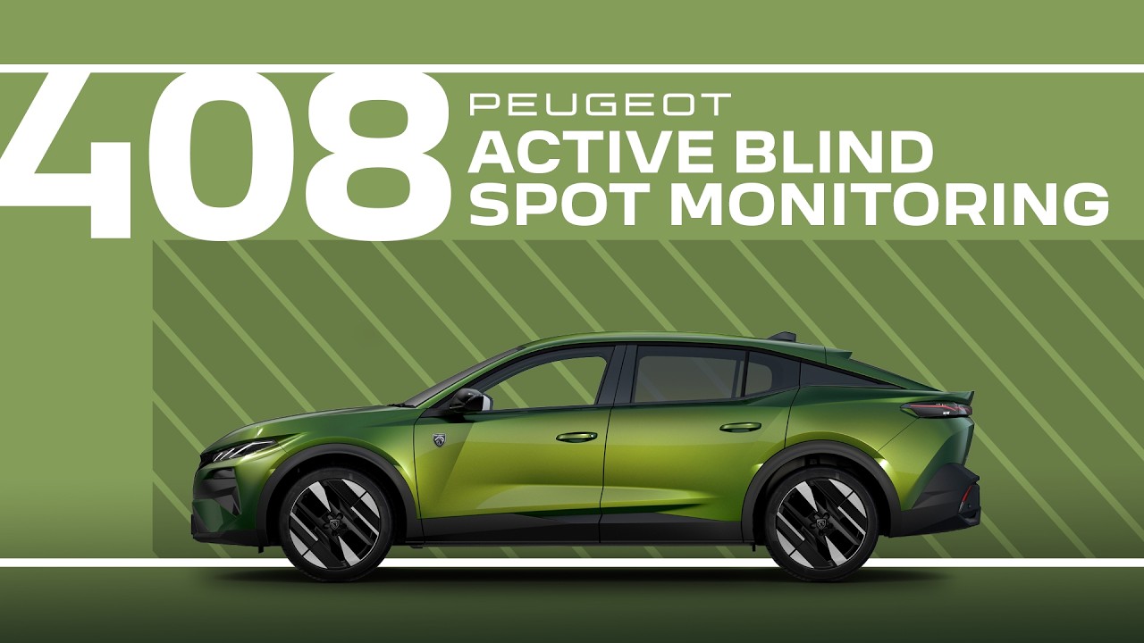 Peugeot Tutorials | 408 Active Blind Spot Monitoring