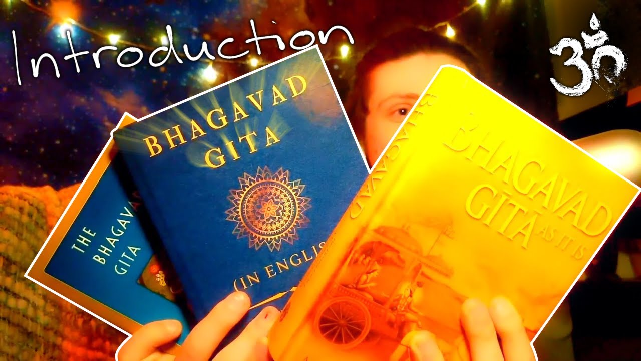 ASMR Bhagavad Gita Introduction | Whispered | Rain sounds