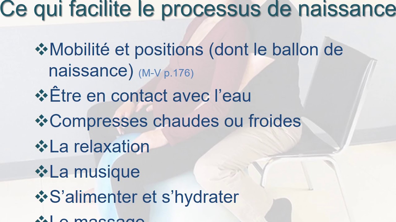 Cours prénataux #3 - Préparation au travail et à l'accouchement - Section 3