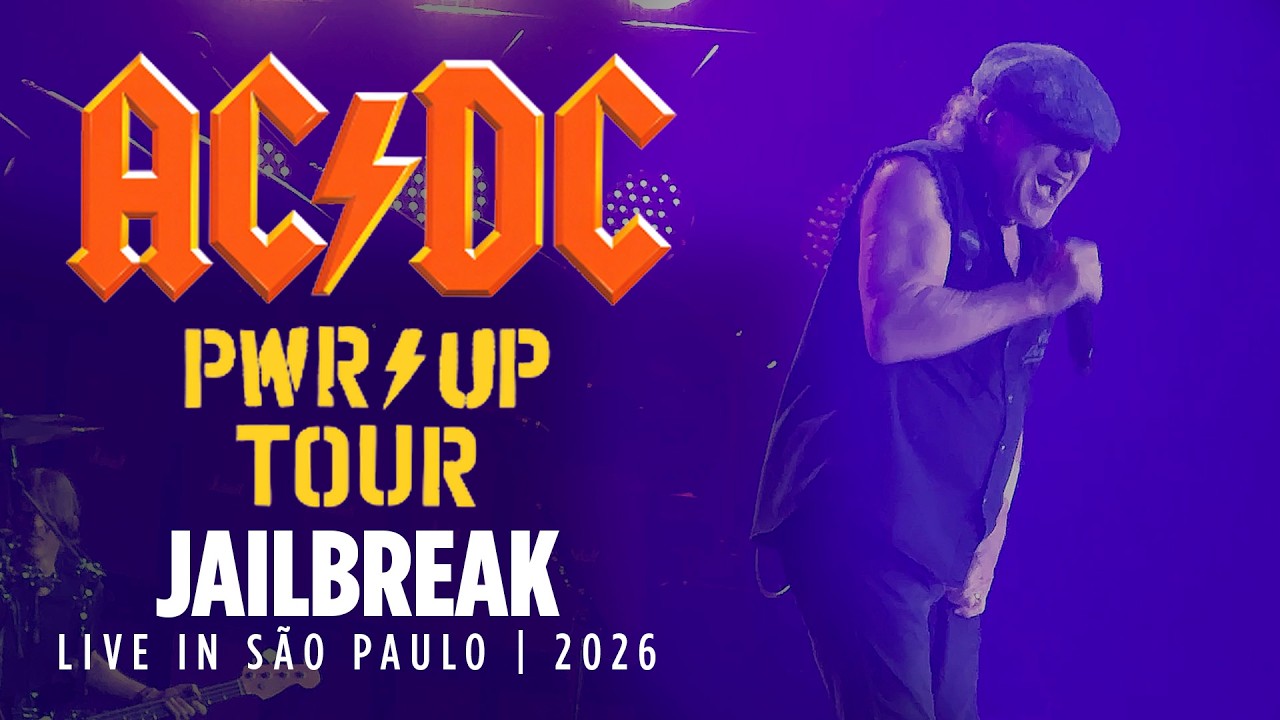 AC/DC | Jailbreak | Live in São Paulo 2026 | 4K Video
