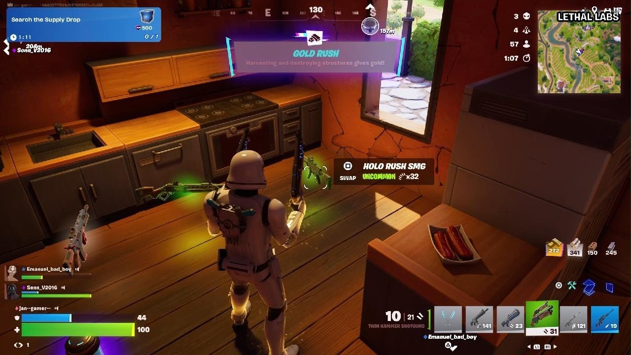 Fortnite Samen met Emanuel met senn