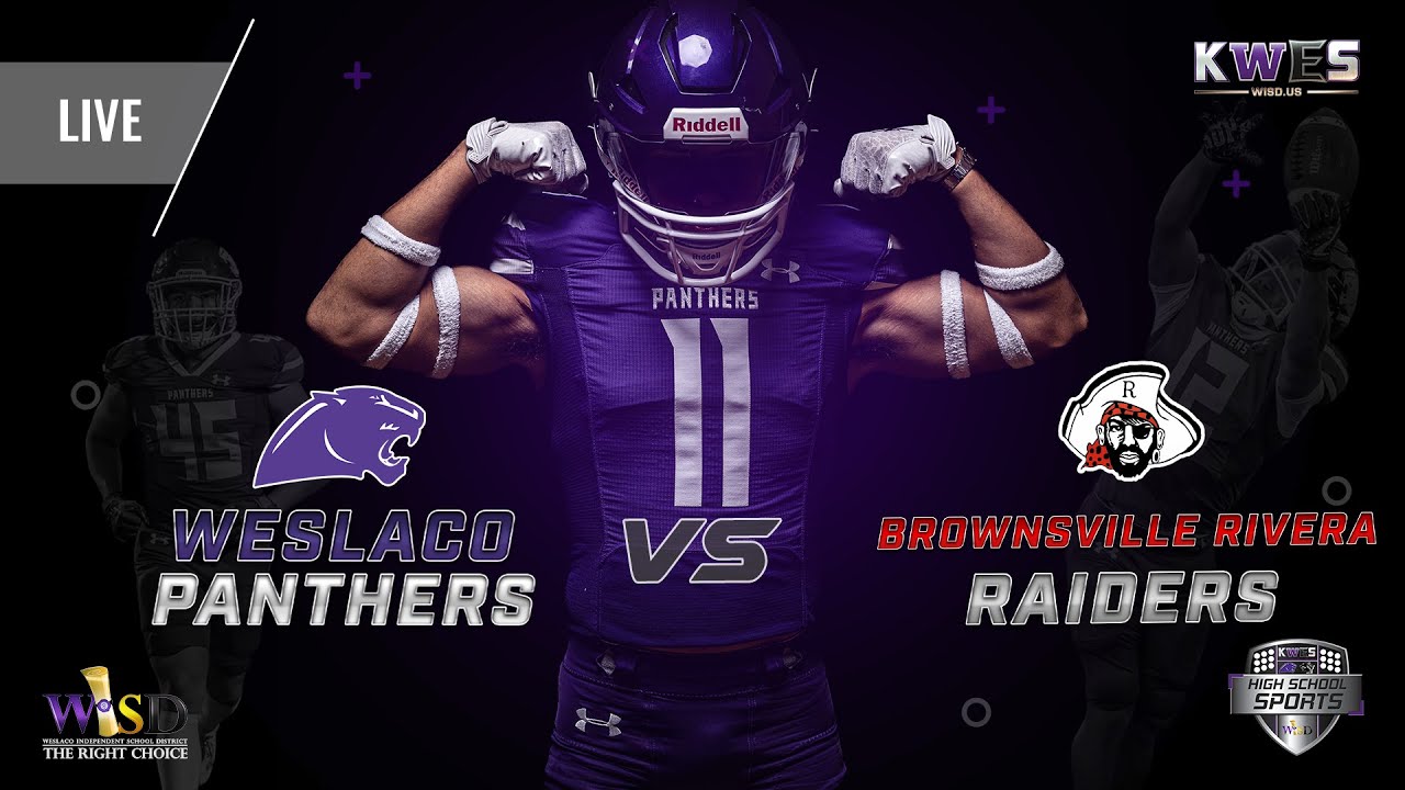 Football 2023: Brownsville Rivera Raiders vs Weslaco Panthers