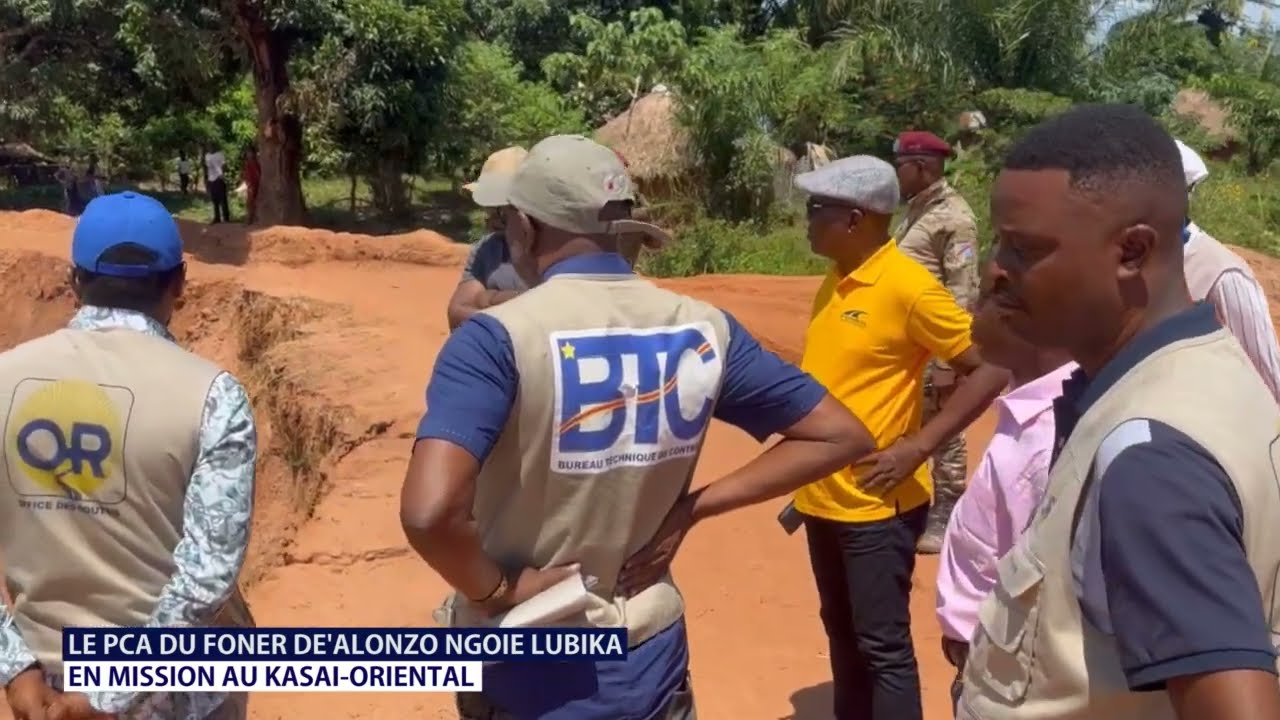 #ROUTES#ÉROSIONS DE MBUJIMAYI:le Fonds National d’Entretien Routier« #FONER »