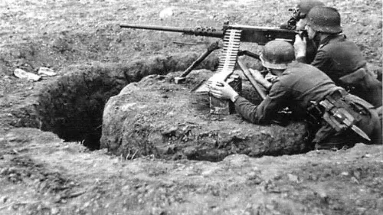 German Gunners Tested Captured .50 Cal Browning — Refused To Believe Its 800 RPM Fire Rate.