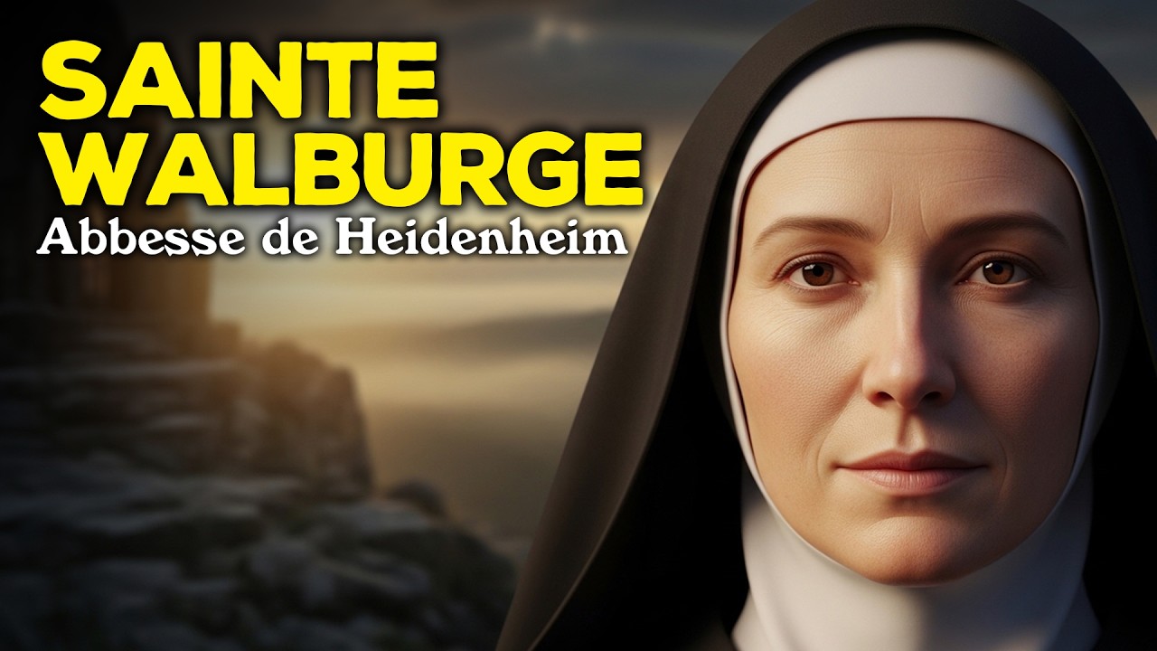 Sainte Walburge : L’abbesse dont le sanctuaire fit jaillir une huile miraculeuse