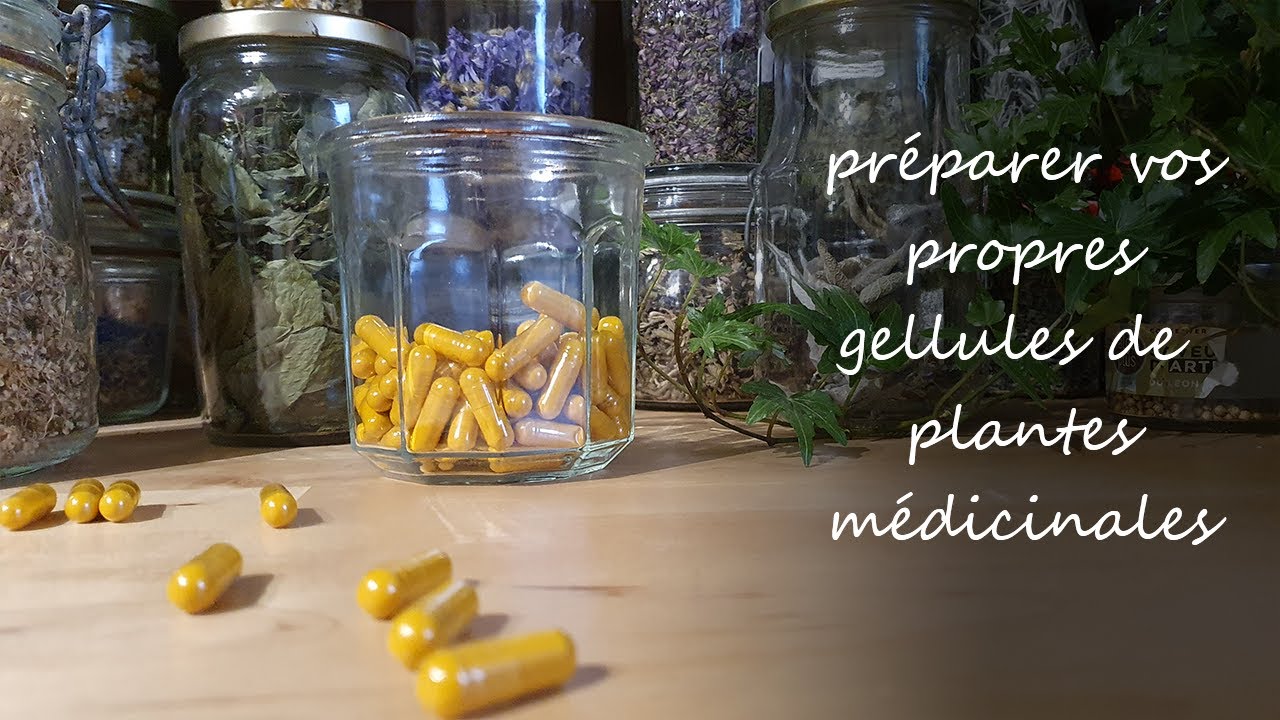 Préparer ses propres gélules de plantes médicinales