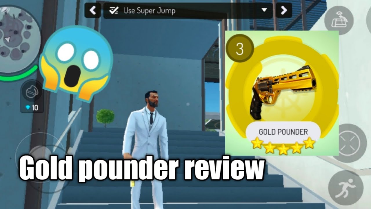 Gold pounder review|Gangstar new orleans(5 star weapon)