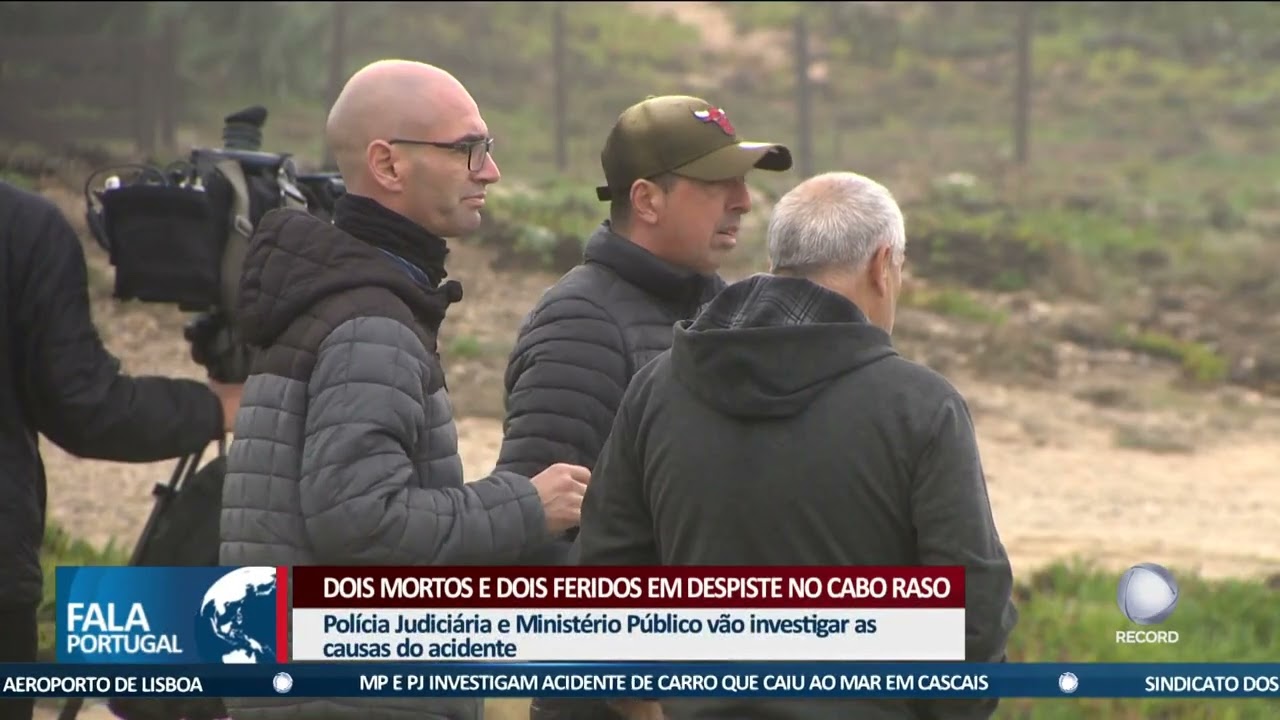 Dois mortos e dois feridos em despiste no Cabo Raso