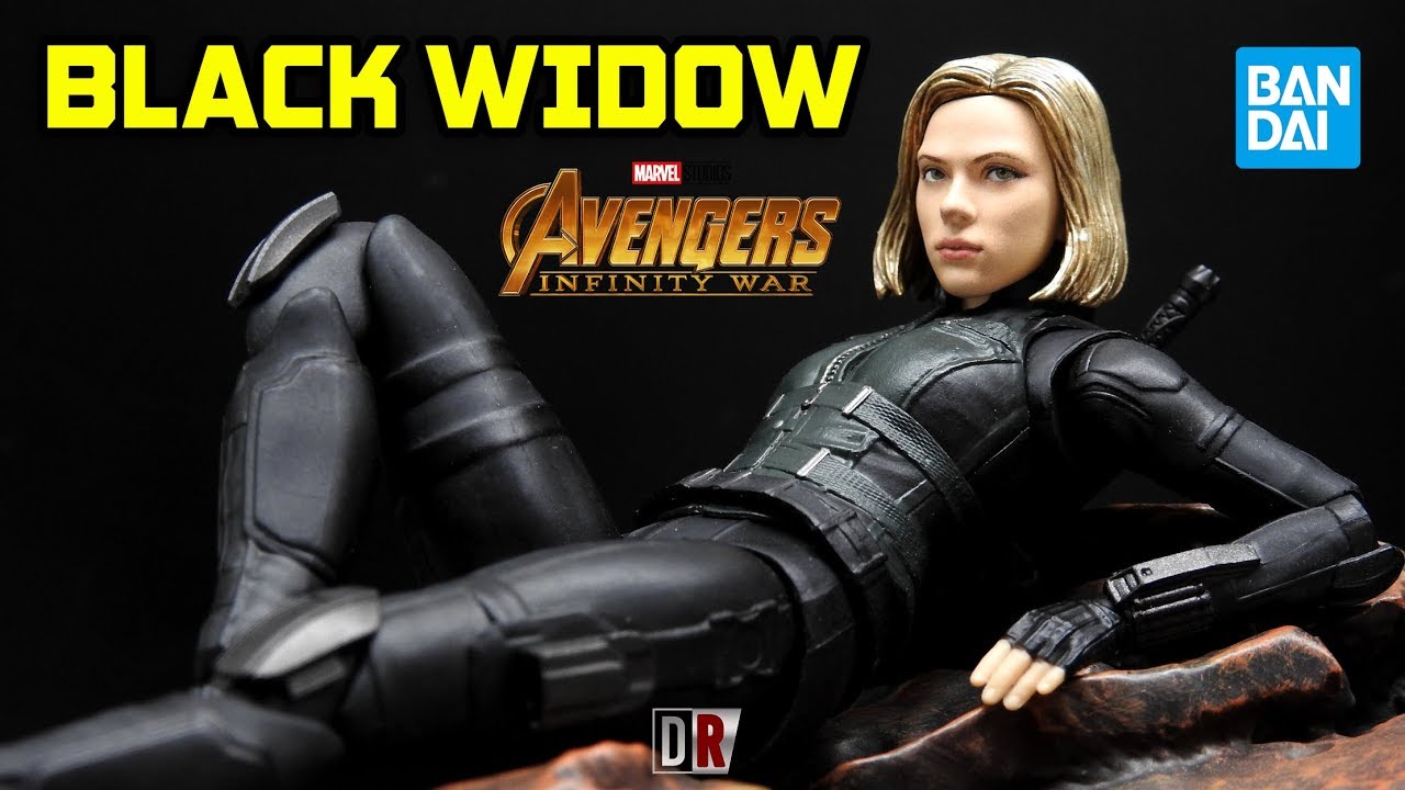 Bandai BLACK WIDOW SH Figuarts Infinity War Review BR / DiegoHDM